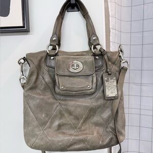 Vintage RARE Coach Limited Edition "Kira" Quilted Leather Shoulder Bag